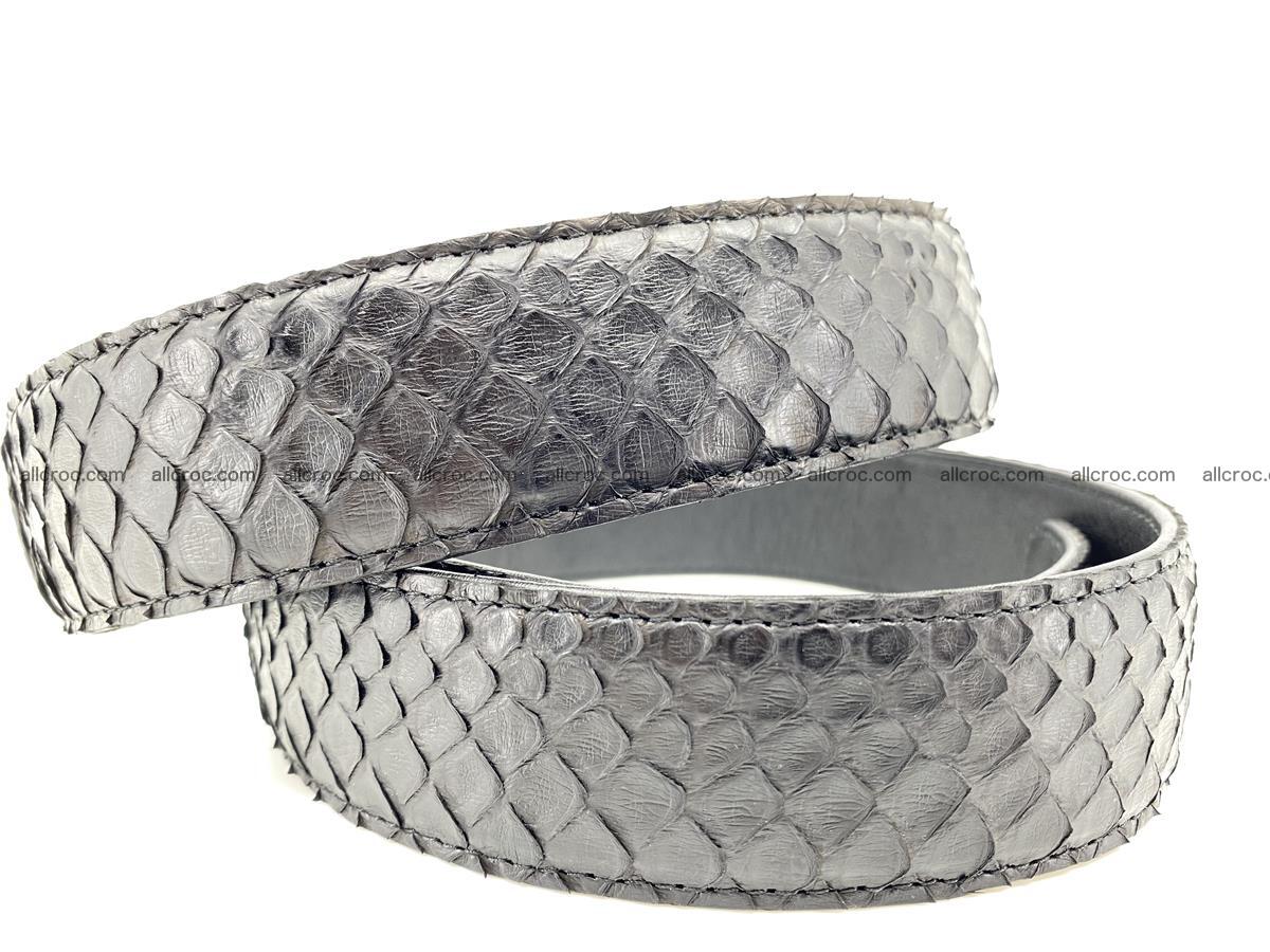 Python snake leather belt 2220 Foto 3