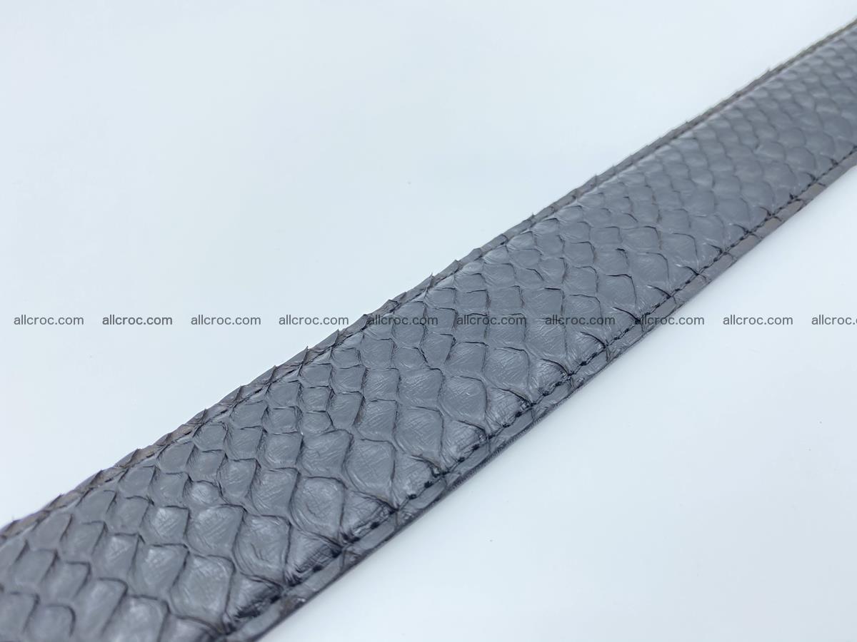 Python snake leather belt 2220 Foto 11