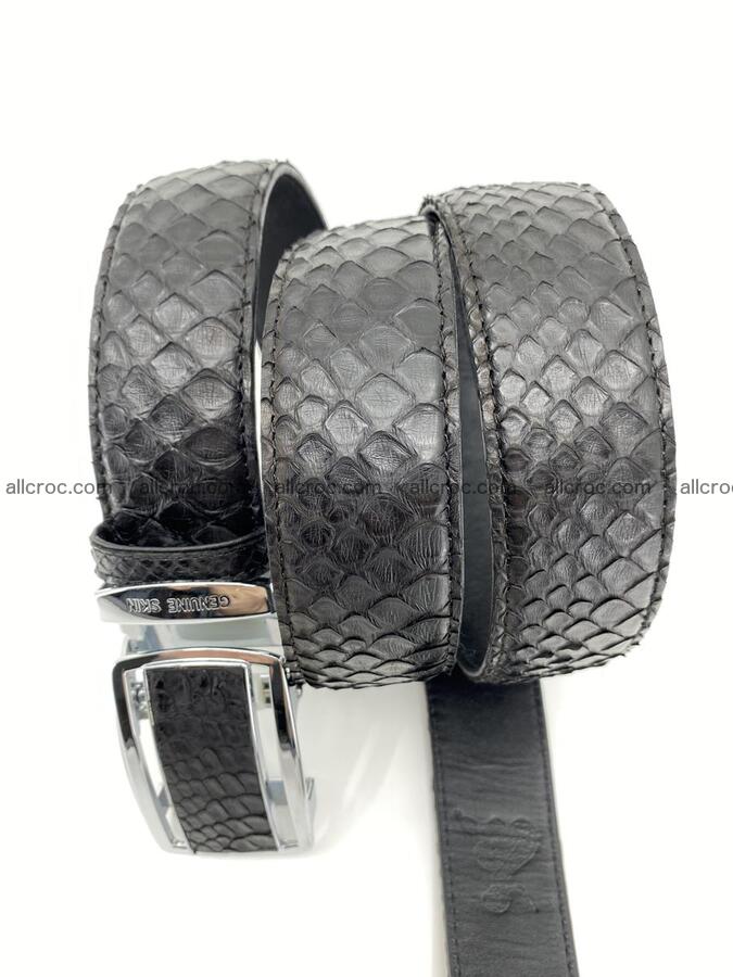 Python snake leather belt 2220 Foto 6