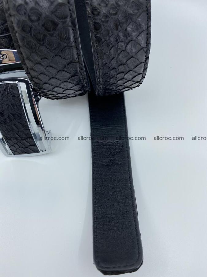 Python snake leather belt 2220 Foto 9