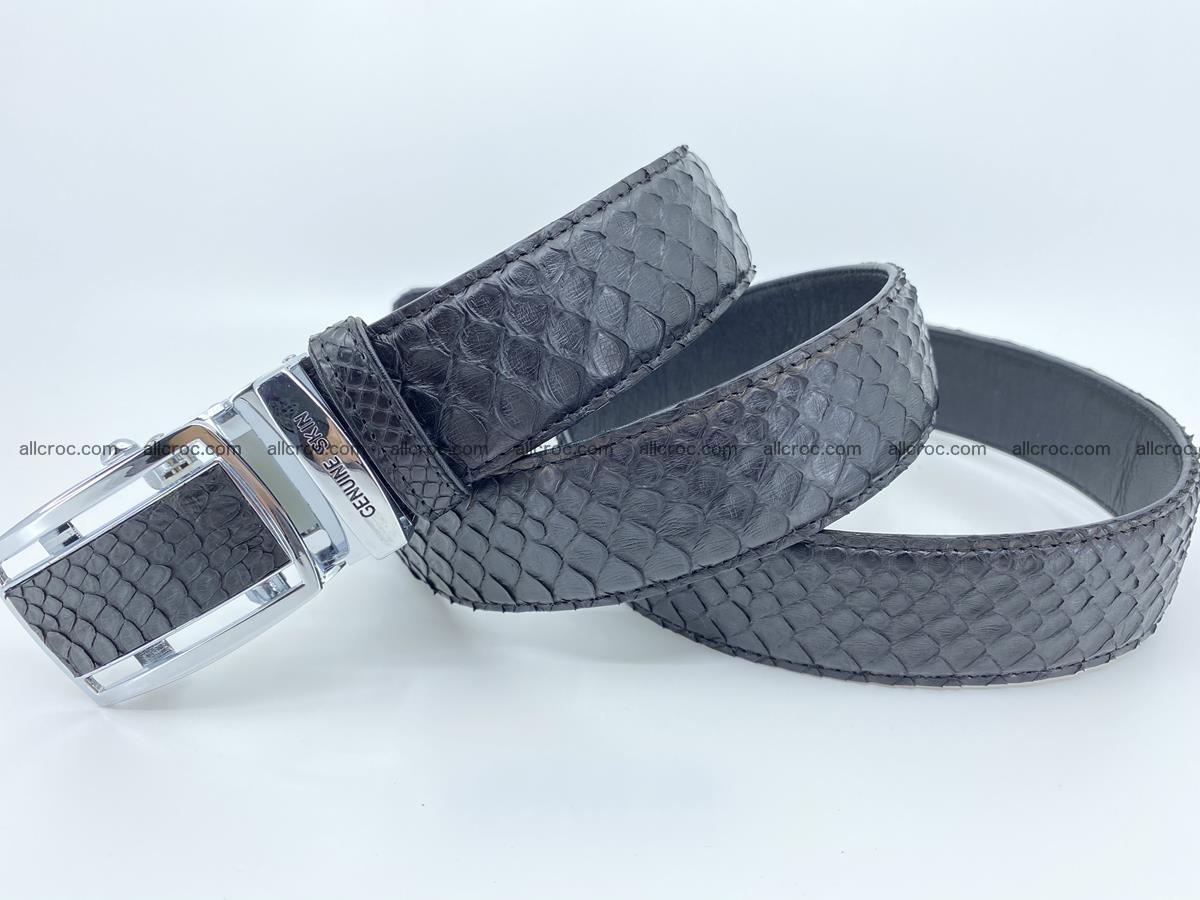 Python snake leather belt 2220 Foto 7