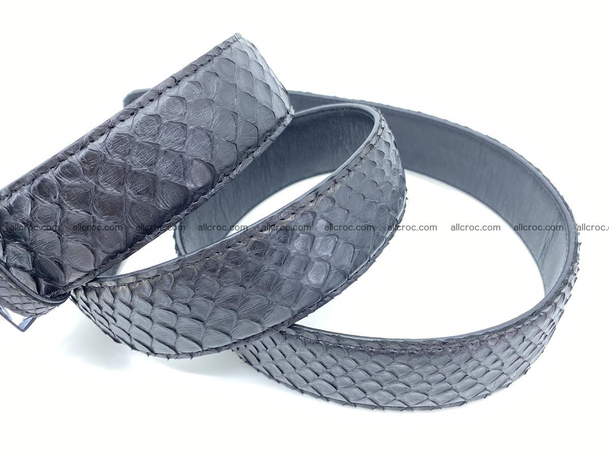 Python snake leather belt 2220 Foto 8