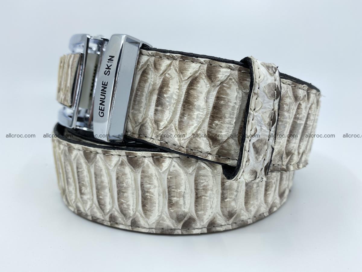 Python snake leather belt 701 Foto 1
