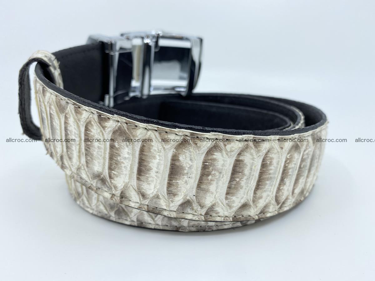 Python snake leather belt 701 Foto 2