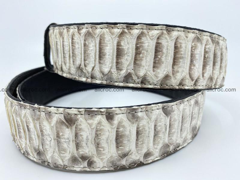 Python snakeskin belt 1122