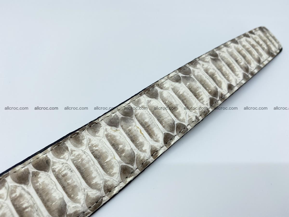 Python snake leather belt 701 Foto 5