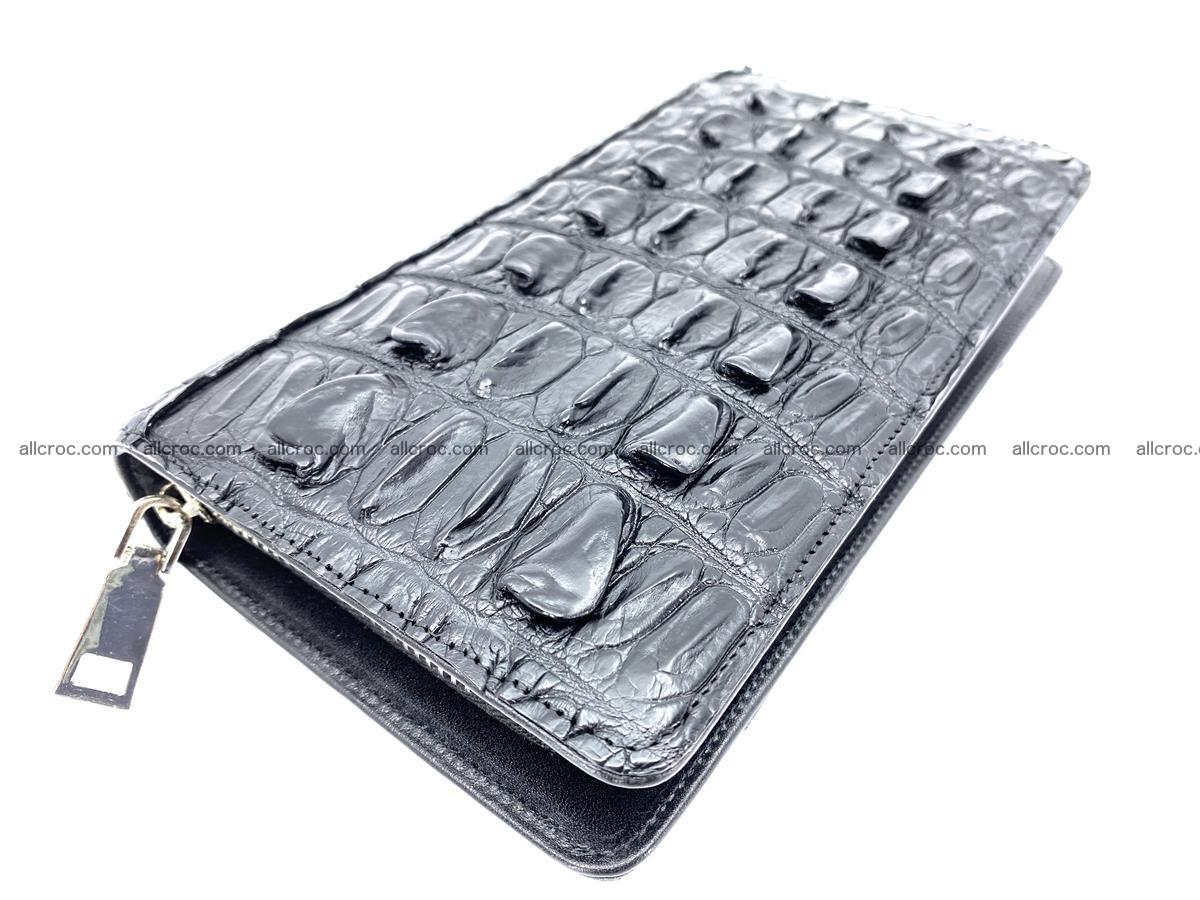 Crocodile skin zip wallet 610 Foto 1
