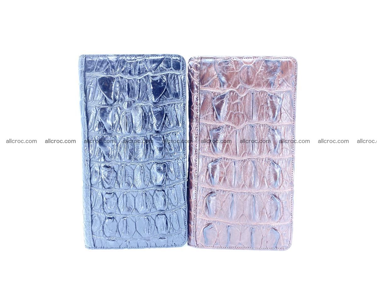 Crocodile skin zip wallet 610 Foto 16