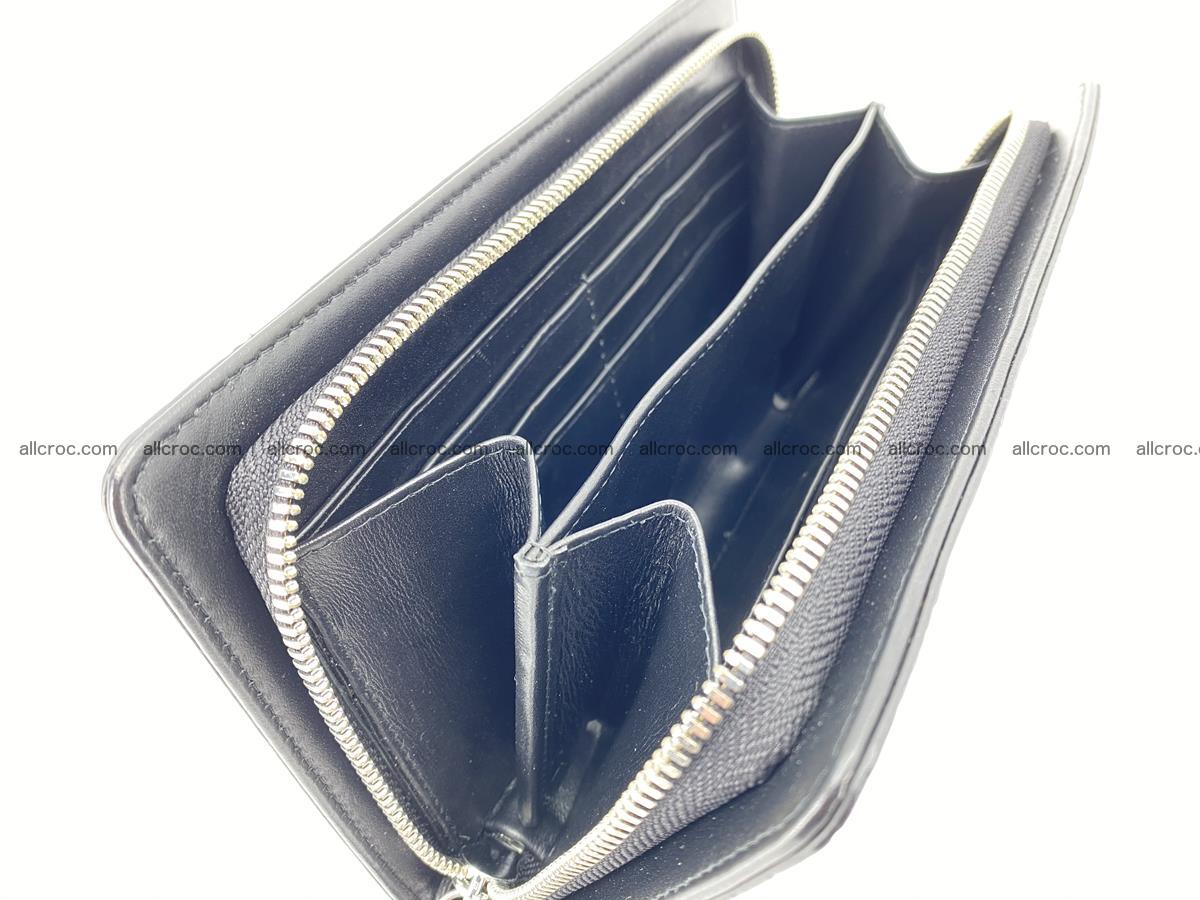 Crocodile skin zip wallet 610 Foto 14