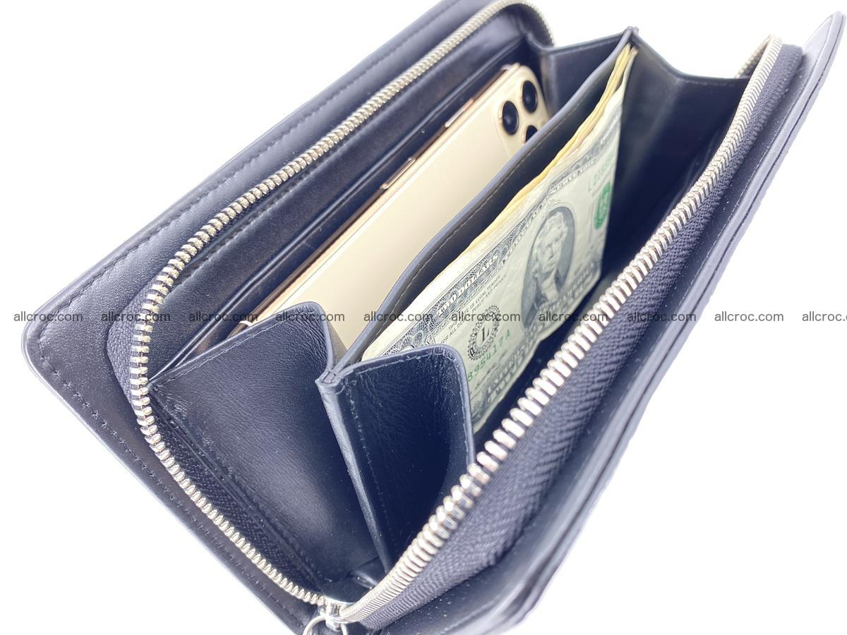 Crocodile skin zip wallet 610 Foto 12