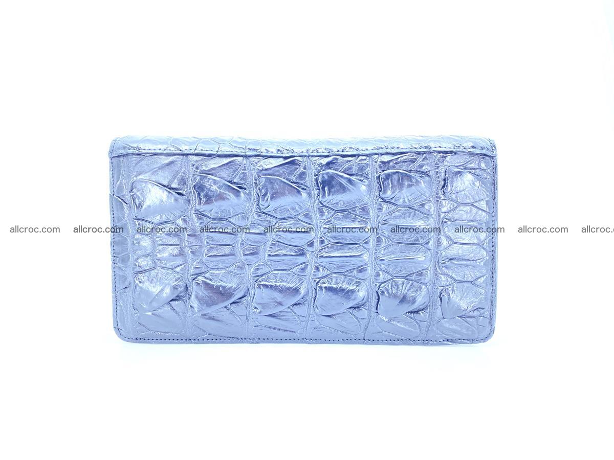 Crocodile skin zip wallet 610 Foto 3