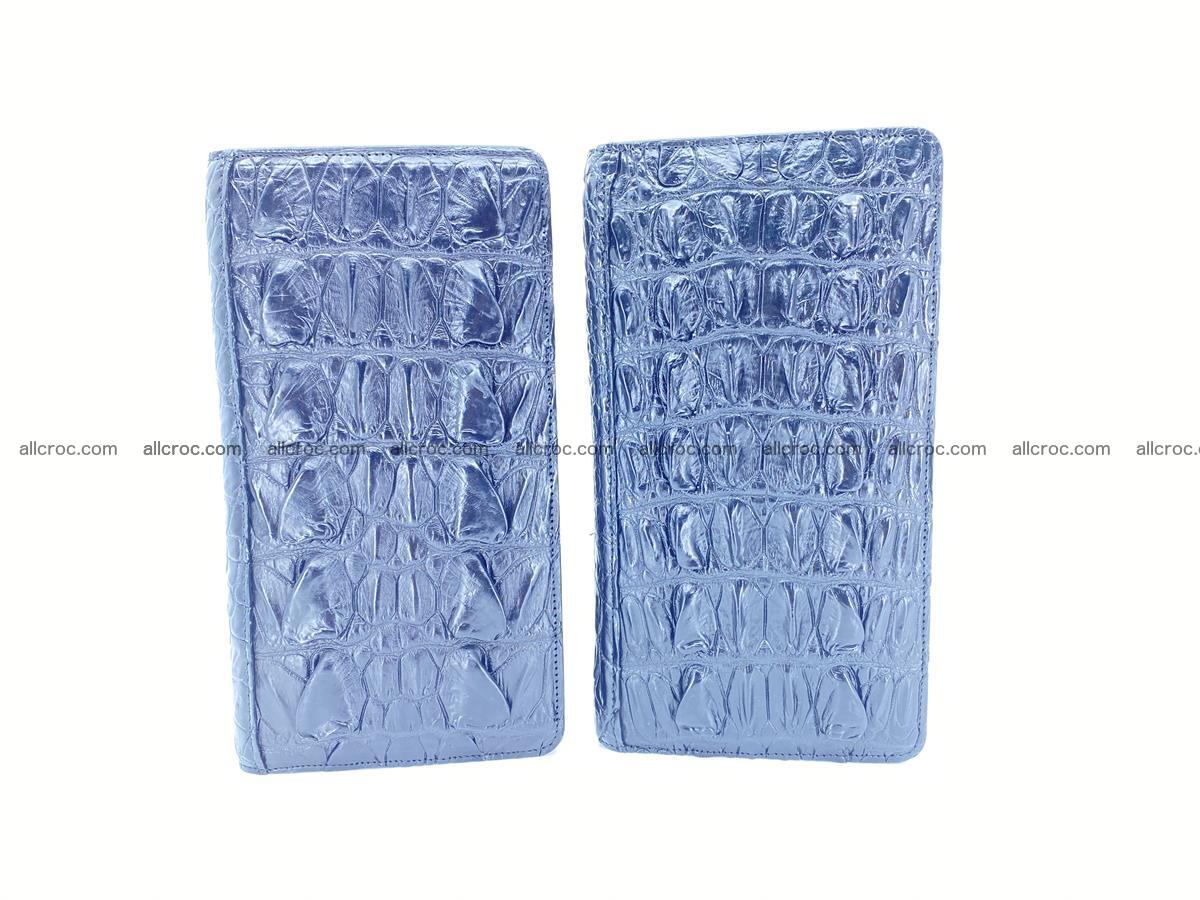 Crocodile skin zip wallet 610 Foto 15