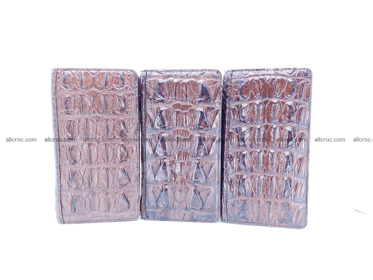 Crocodile skin wallet 1 zip 962 Foto 17