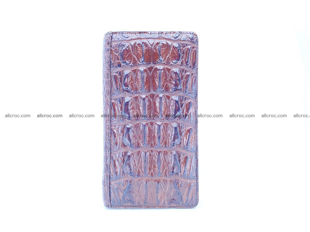 Crocodile skin wallet 1 zip 962 Foto 6
