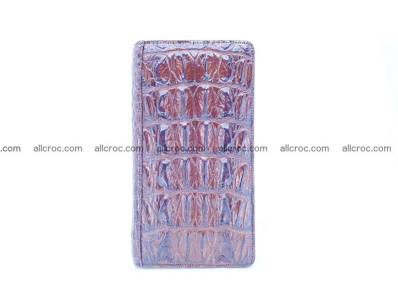 Crocodile skin wallet 1 zip 962