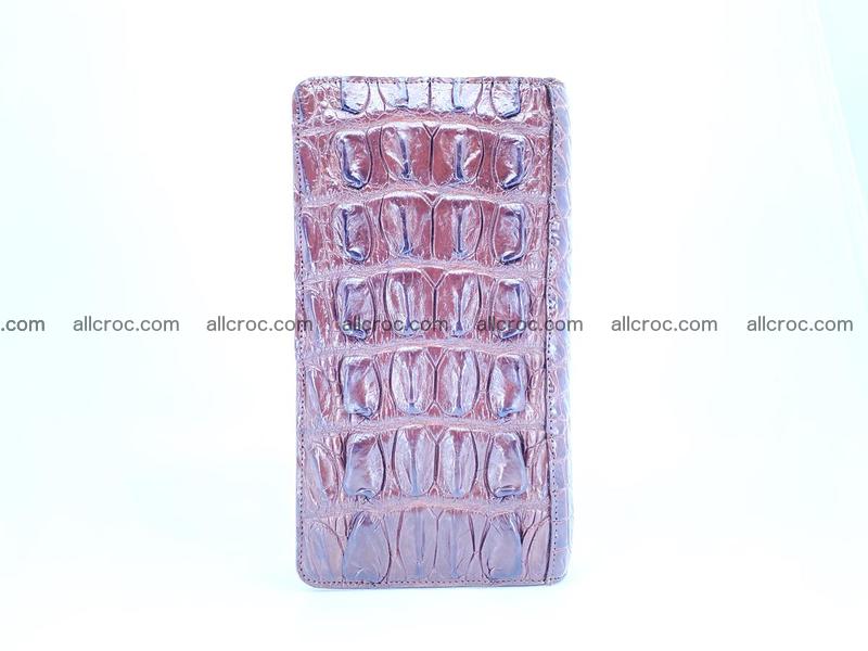 Crocodile skin wallet 1 zip 962