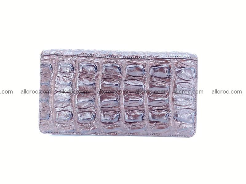 Crocodile skin wallet 1 zip 962