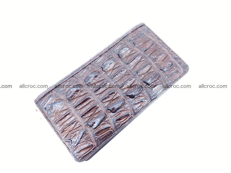 Crocodile skin wallet 1 zip 962