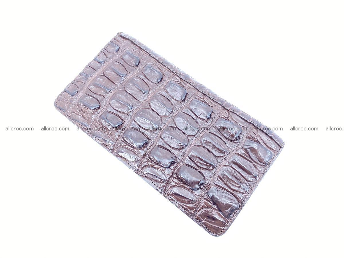 Crocodile skin wallet 1 zip 962 Foto 9