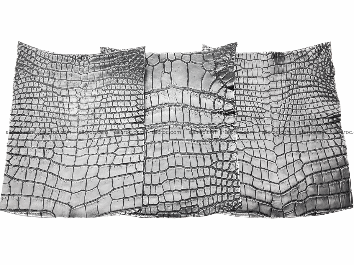 Crocodile skin belly 20cm x 24cm 562 Foto 4