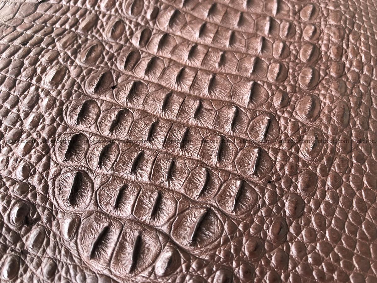 Genuine Siamese crocodile skin, hide hornback part 422 Foto 7