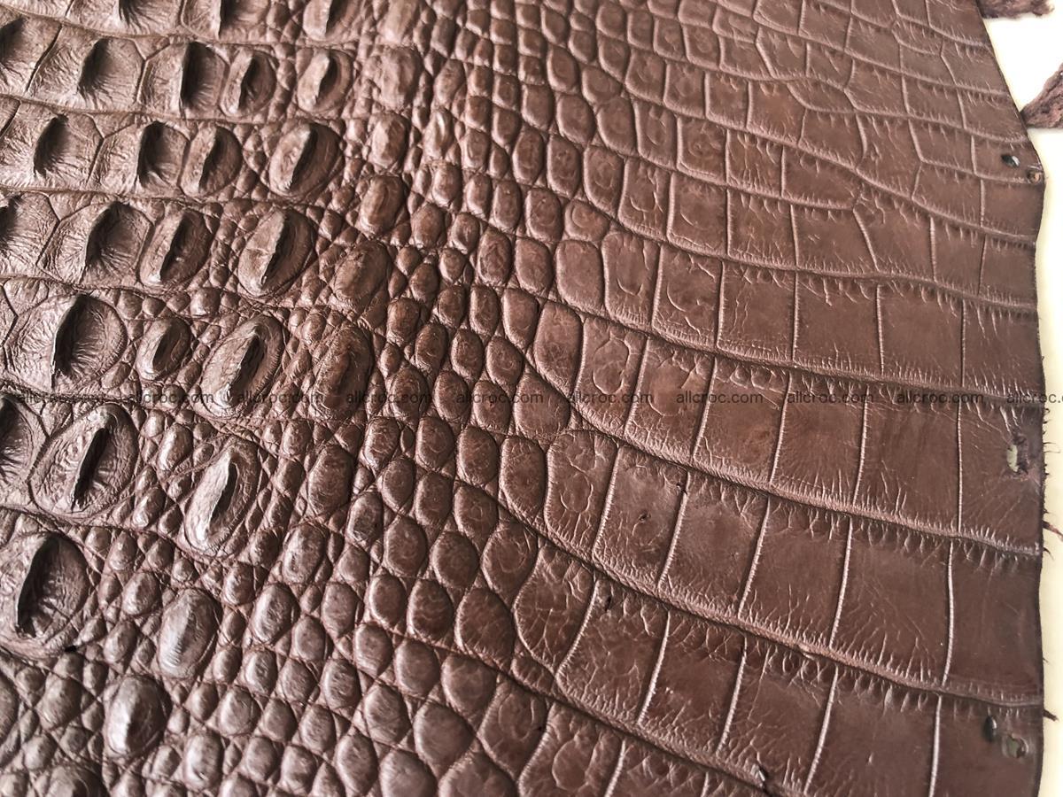 Genuine Siamese crocodile skin, hide hornback part 422 Foto 10