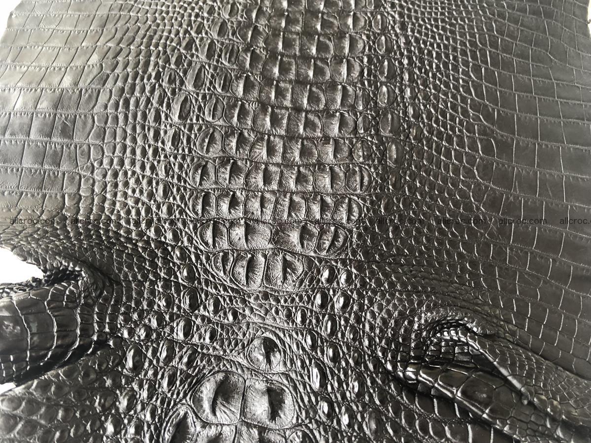 Genuine Siamese crocodile skin, hide hornback part 421 Foto 1
