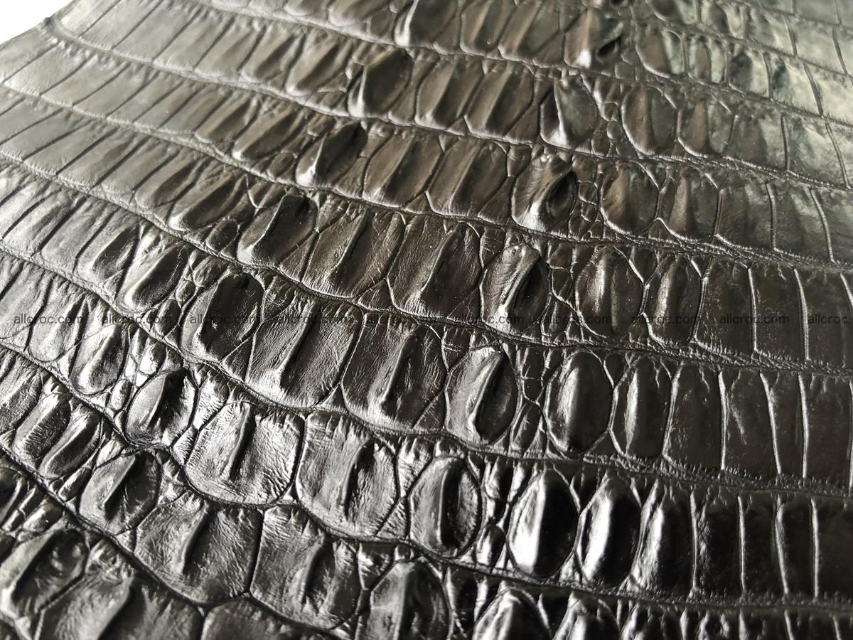 Genuine Siamese crocodile skin, hide hornback part 421 Foto 5