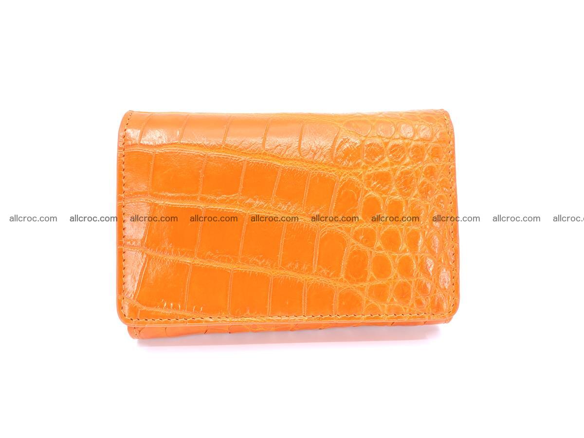Genuine Siamese crocodile skin wallet for women 411 Foto 0