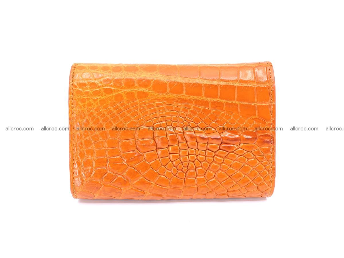 Genuine Siamese crocodile skin wallet for women 411 Foto 1