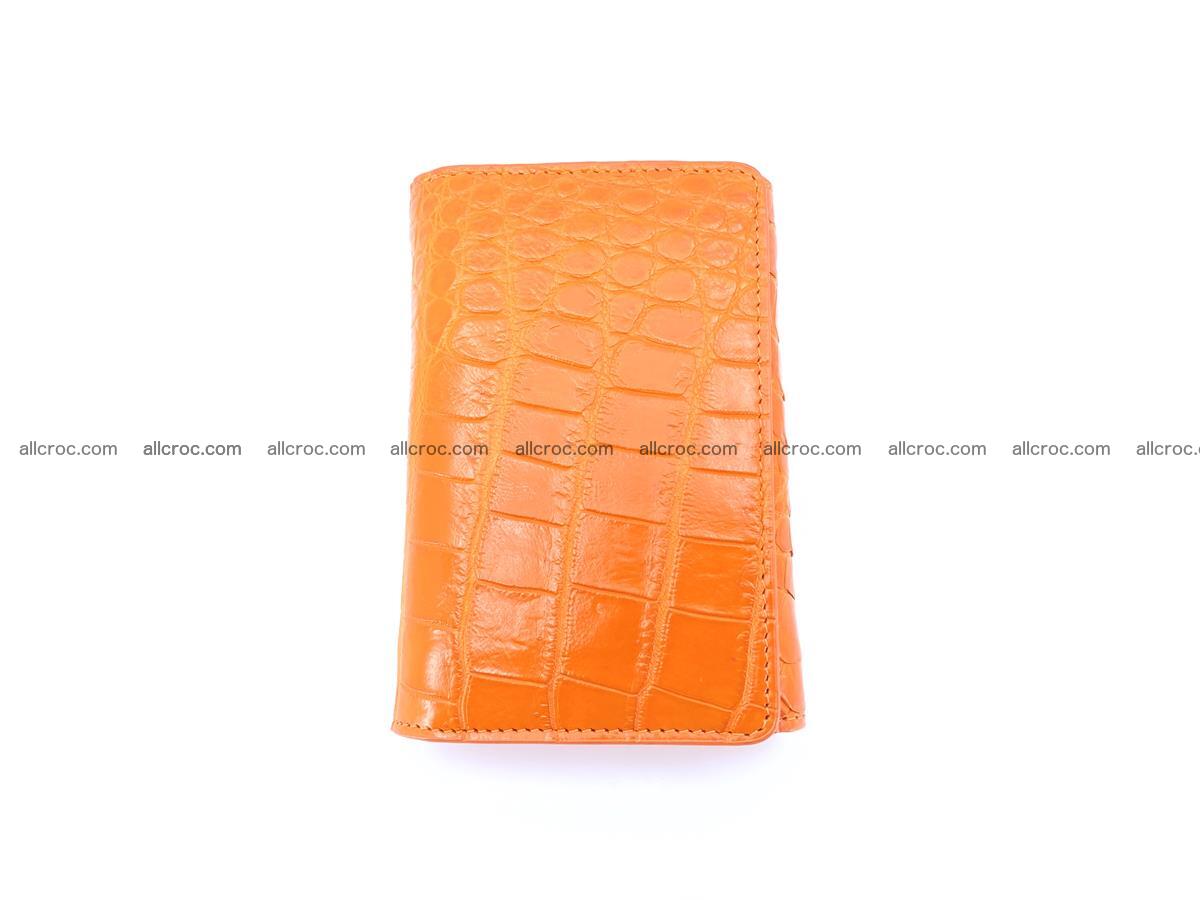 Genuine Siamese crocodile skin wallet for women 411 Foto 4
