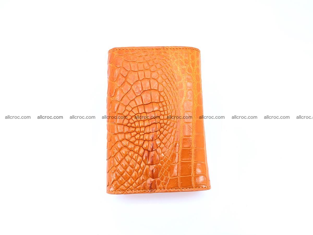 Genuine Siamese crocodile skin wallet for women 411 Foto 5
