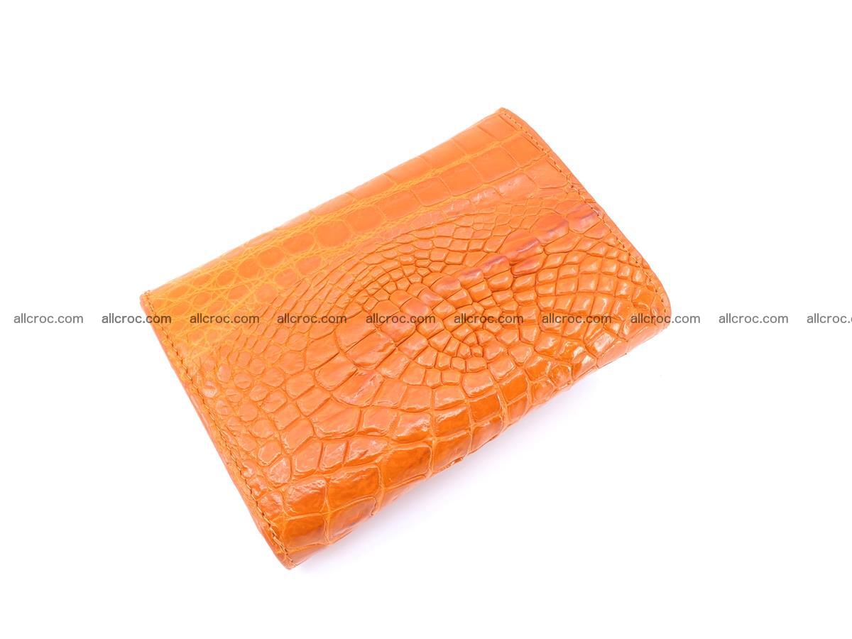 Genuine Siamese crocodile skin wallet for women 411 Foto 3