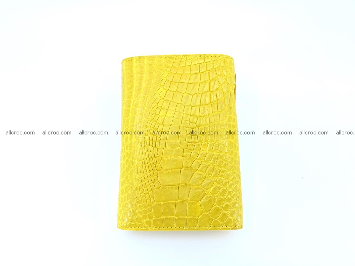 Genuine Siamese crocodile skin wallet for women 410 Foto 3