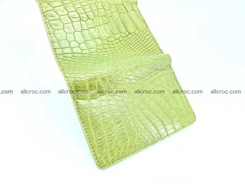 Genuine Siamese crocodile skin wallet for women 409