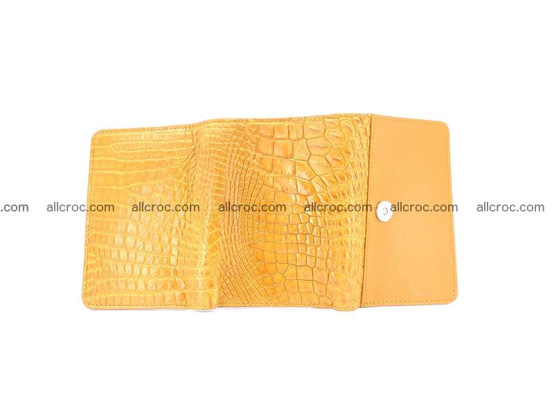 Genuine Siamese crocodile skin wallet for women 413