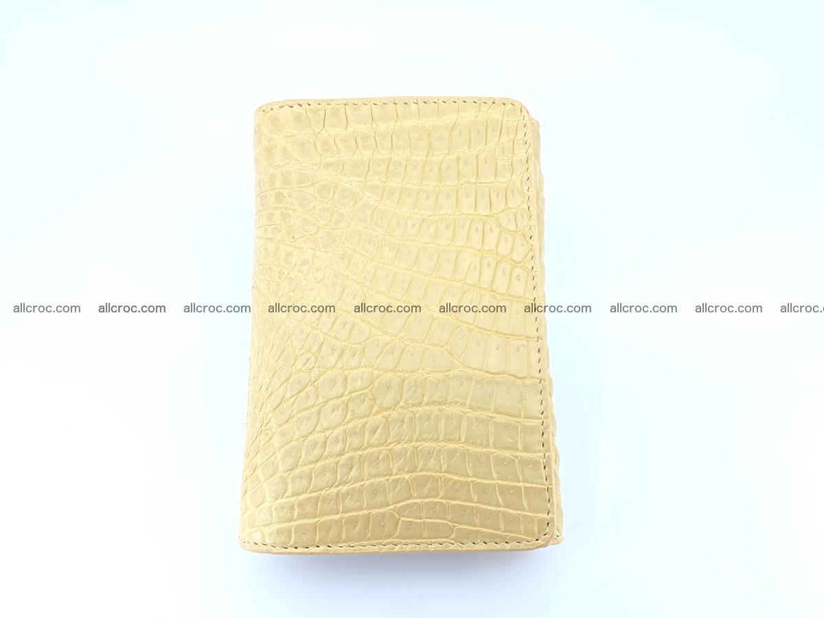 Genuine Siamese crocodile skin wallet for women 415 Foto 2