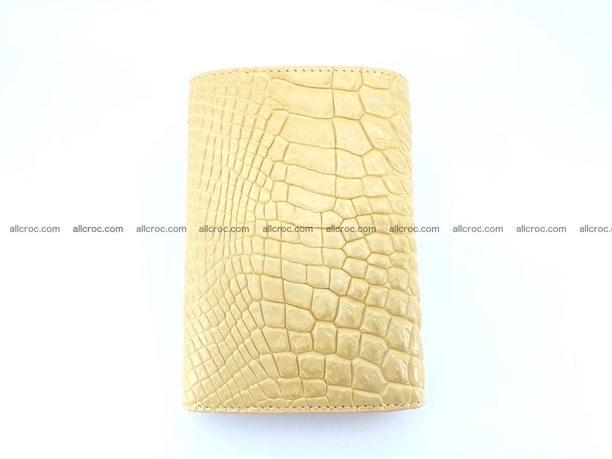 Genuine Siamese crocodile skin wallet for women 415 Foto 3