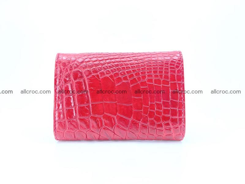 Genuine Siamese crocodile skin wallet for women 408