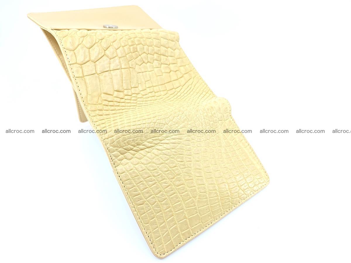 Genuine Siamese crocodile skin wallet for women 415 Foto 9