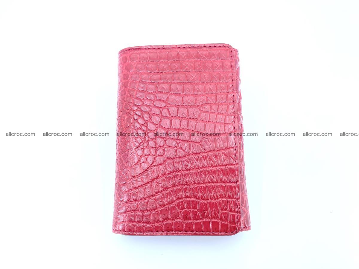 Genuine Siamese crocodile skin wallet for women 408 Foto 3