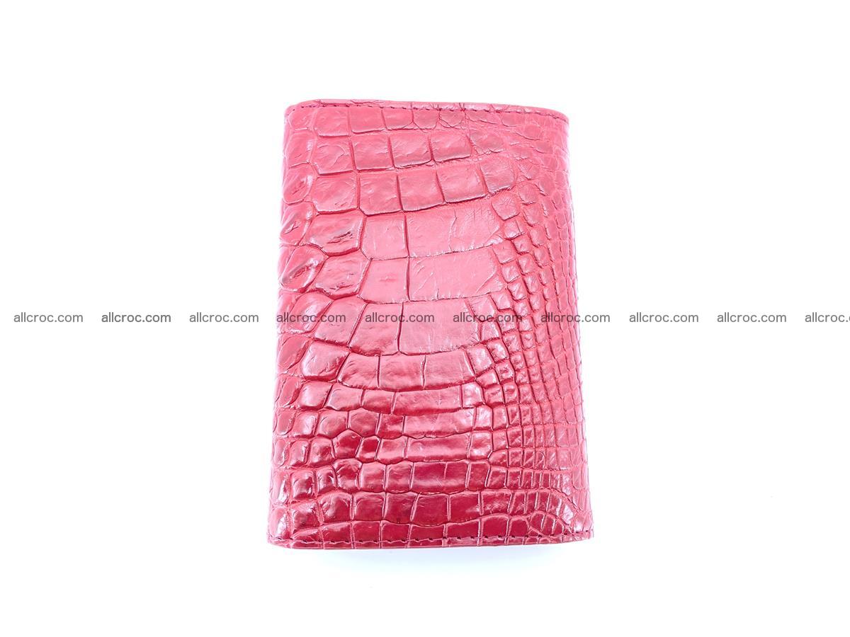 Genuine Siamese crocodile skin wallet for women 408 Foto 2