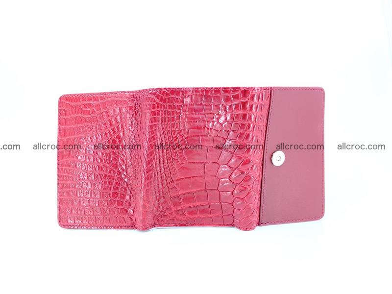 Genuine Siamese crocodile skin wallet for women 408