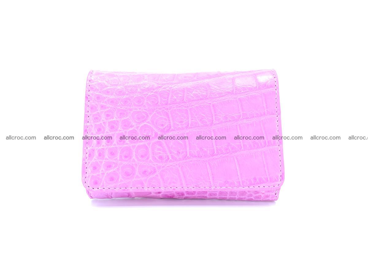 Genuine Siamese crocodile skin wallet for women 406 Foto 0
