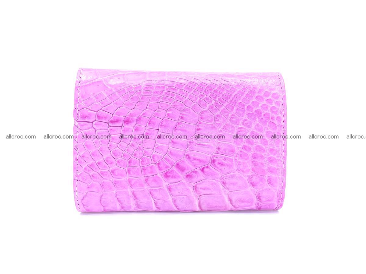 Genuine Siamese crocodile skin wallet for women 406 Foto 1