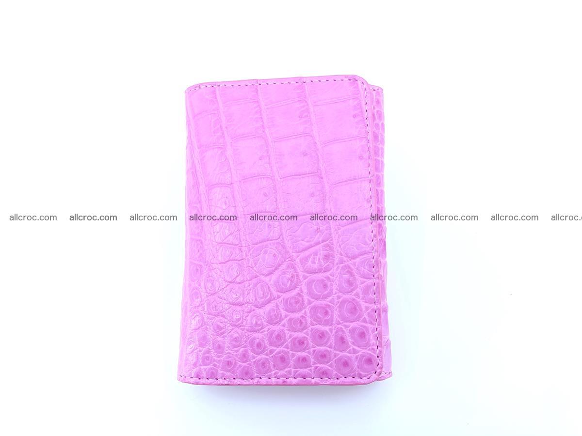Genuine Siamese crocodile skin wallet for women 406 Foto 2