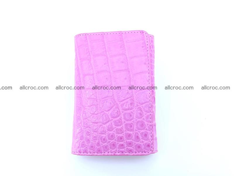 Genuine Siamese crocodile skin wallet for women 406