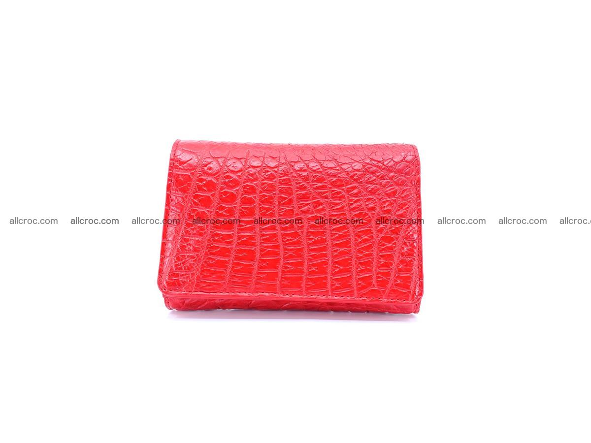 Genuine Siamese crocodile skin wallet for women 418 Foto 0