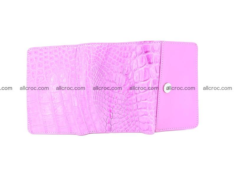 Genuine Siamese crocodile skin wallet for women 406
