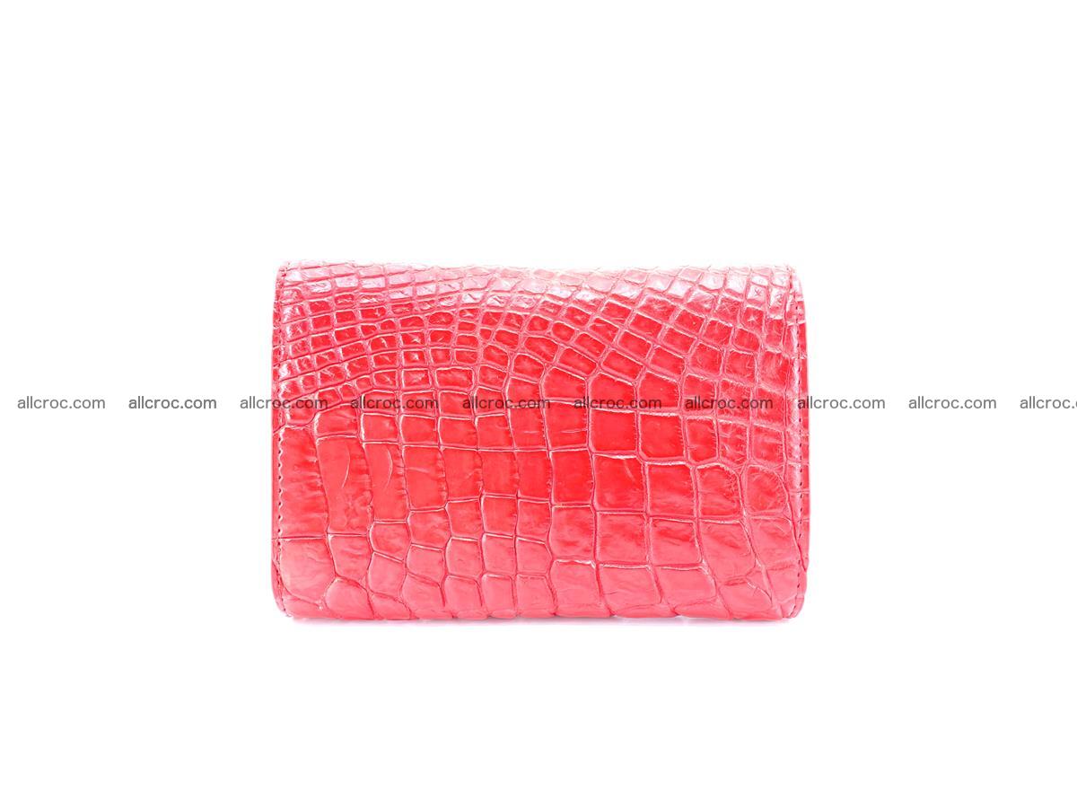 Genuine Siamese crocodile skin wallet for women 418 Foto 1